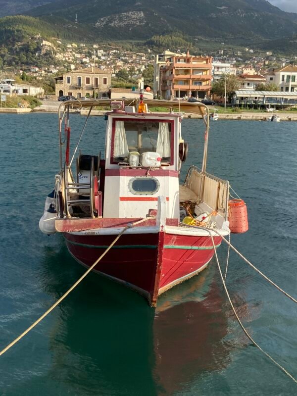 wooden fishing boat