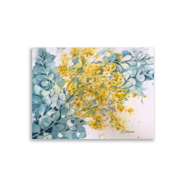 wattle time watercolour