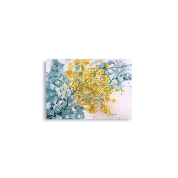 wattle time watercolour