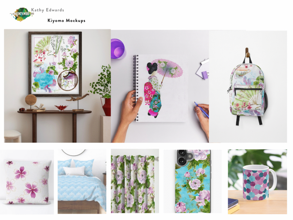 Kiyomo Collection Mockups