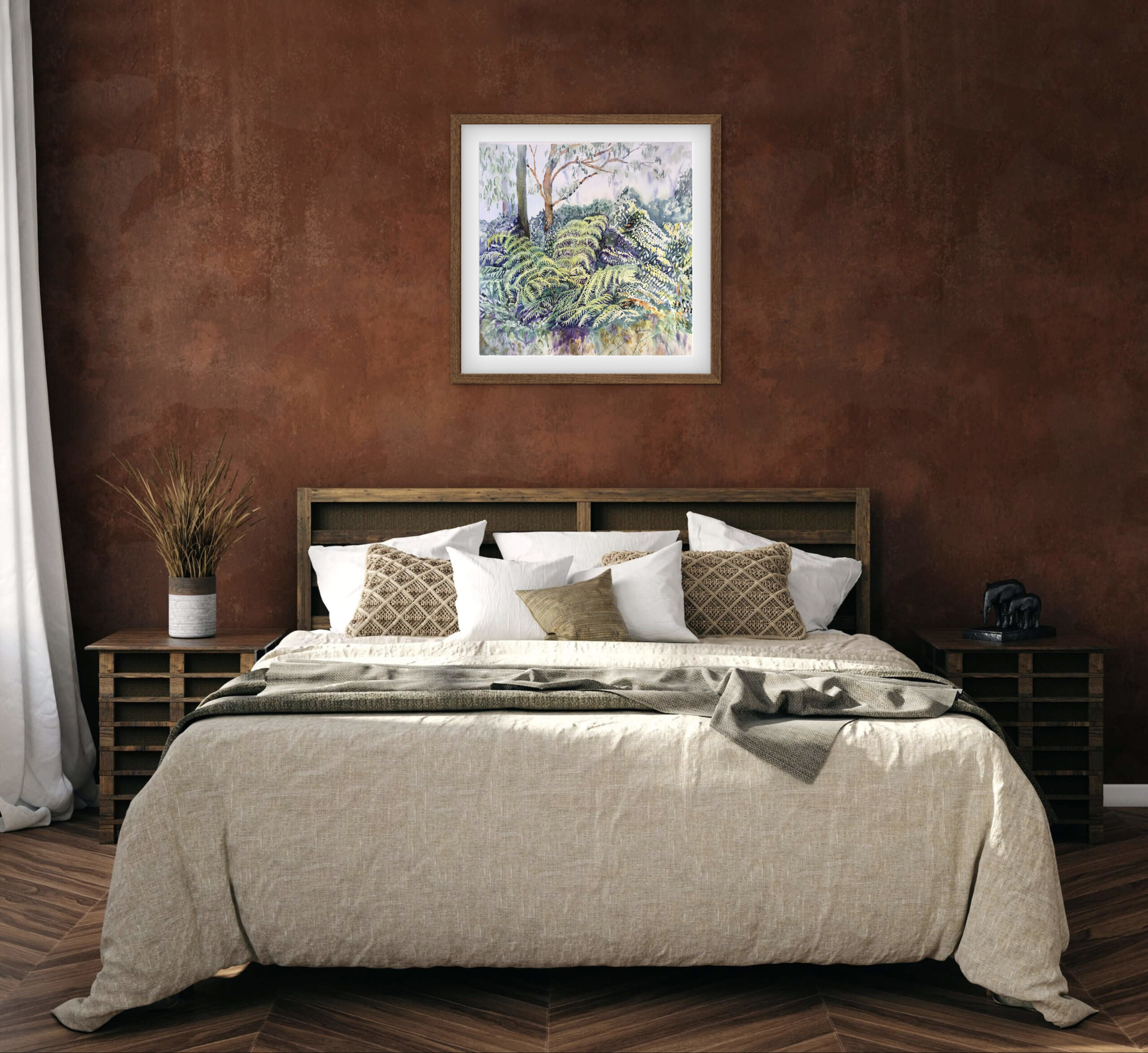 whispers in the wild watercolourfine art poster 25x25 cm / 10x10″ whispers in the wild watercolourfine art poster 25x25 cm / 10x10″