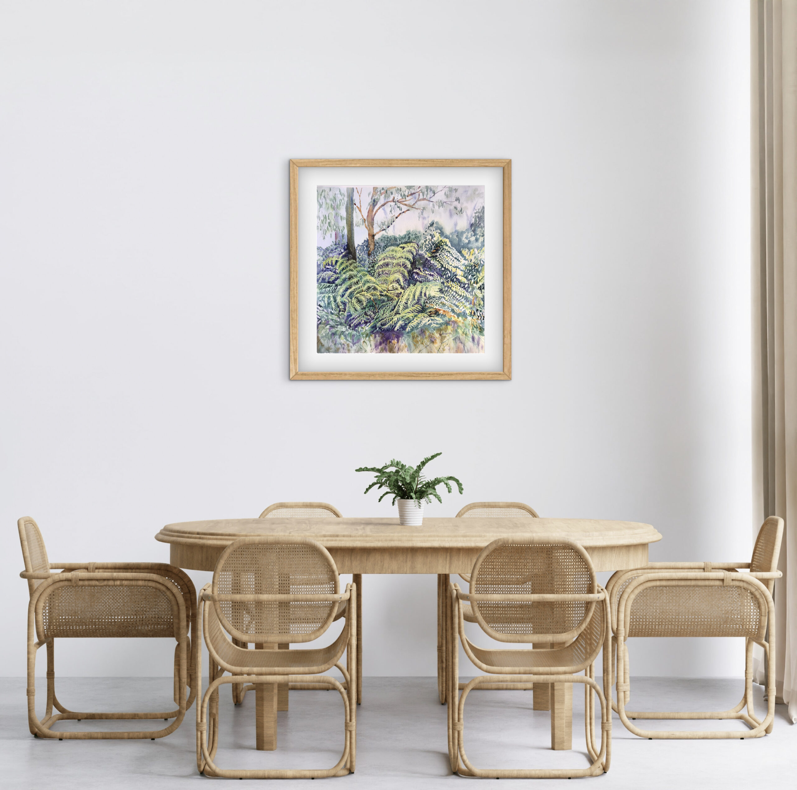 whispers in the wild watercolourfine art poster 25x25 cm / 10x10″ whispers in the wild watercolourfine art poster 25x25 cm / 10x10″