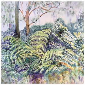 Whispers in the Wild watercolour print