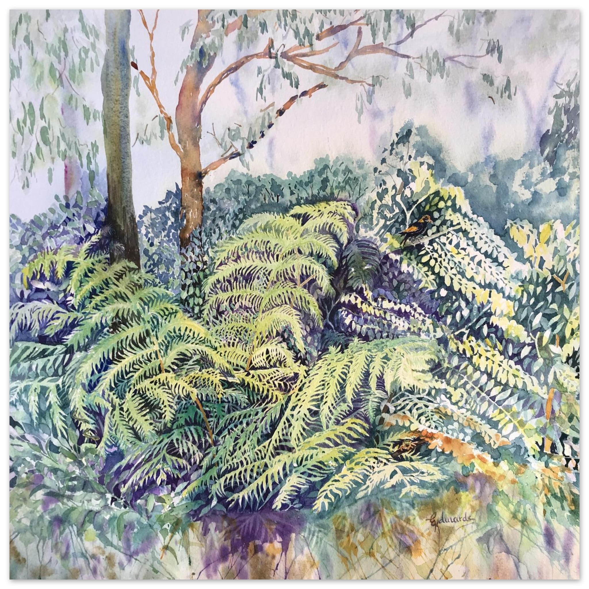 c62a5cb7 7071 4641 88c7 5efcfacec65b.jpg Whispers in the Wild watercolour print