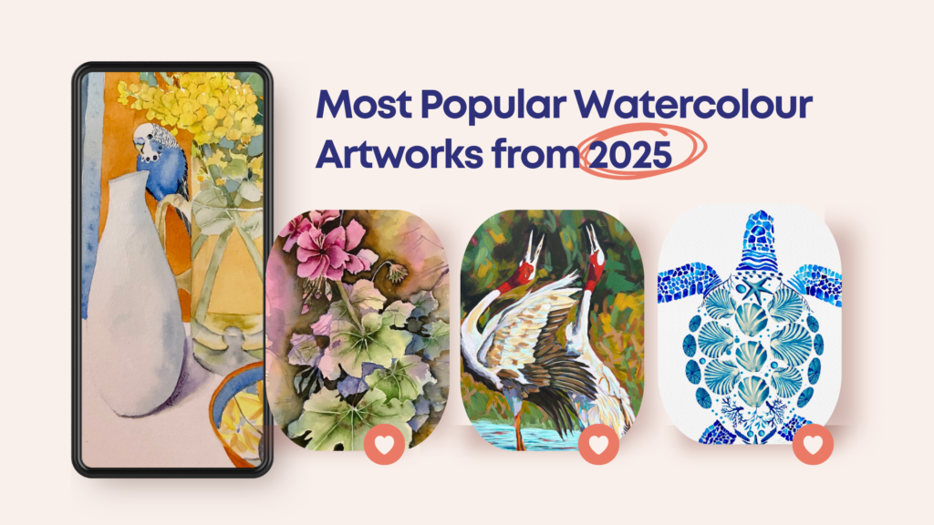 most popular watercolour artworks from 2025