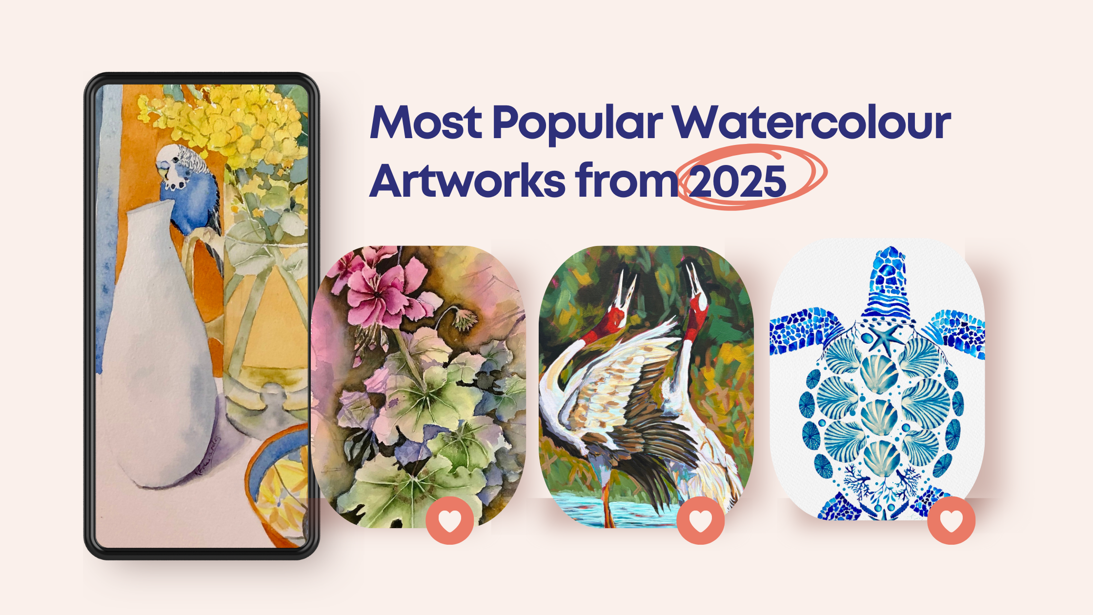 most popular watercolour artworks from 2025